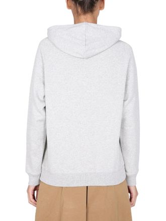 &ecirc;tre c&eacute;cile Cotton Hooded Sweatshirt - Gray