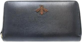 Gucci Pre-owned Wallets, female, Black, Size: ONE SIZE Pre-owned Vintage Wallet