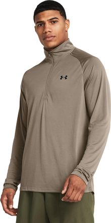 Under Armour Mens Tech 2.0.5 Zip, (200) Taupe Dusk / / Black, XXXXL