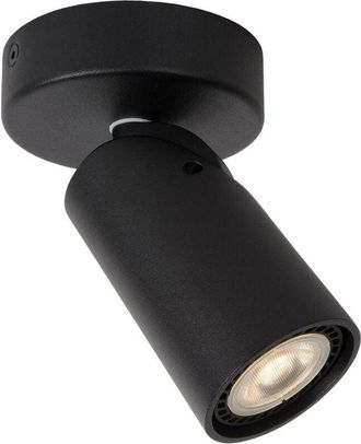Lucide Lucide - xyrus - Ceiling Spotlight - Ø9cm - led Dim to warm - GU10 - 1x5W 2200K/3000K - Black