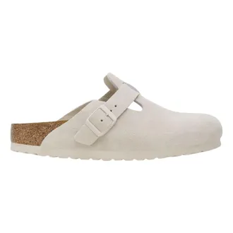 Birkenstock Boston BS Modern Suede Antique White 1024731 Mens
