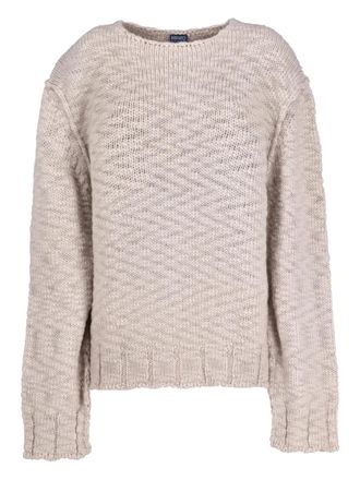 Kenzo zigzag sweater - Beige