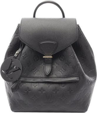 Louis Vuitton 2010-2025 Monogram Empreinte Montsouris PM backpack - women - Leather - One Size - Black