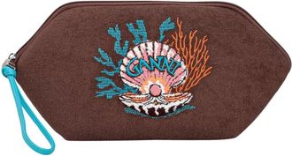 Ganni Neceser - Bags - Mujer - Marr&oacute;n - ONE SIZE