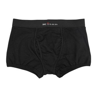 Kiton Bottoms, male, Black, Size: S Underwear Regular