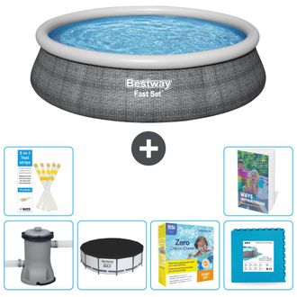 Bestway Piscina Bestway Fast Set Redonda - 457x84 Cm - 7-piezas S276