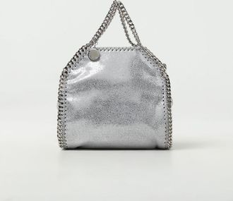 Stella McCartney Borsa Micro Tote Falabella Stella McCartney in camoscio sintetico laminato crackl&egrave;