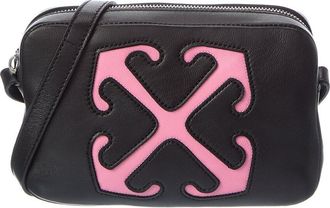 Off-white Metropolitan Leather Camera Bag