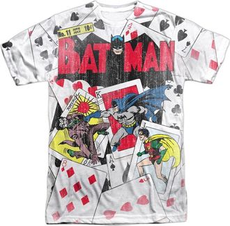 Gildan DC Comics Number 11 All Over Short Sleeve Adult 100% Poly Crew Tee / T-Shirt