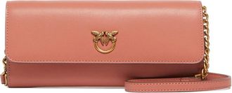 Pinko Chain-strap Leather Wallet