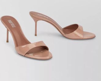 PARIS TEXAS lidia mule high heel patent leather