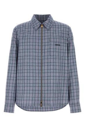 Versace Embroidered Wool Shirt