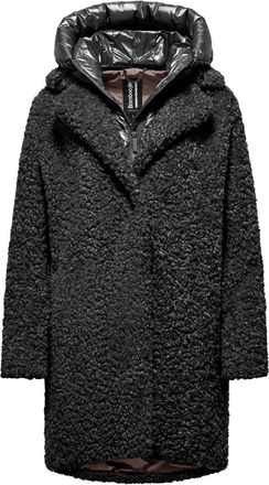 Bomboogie Odessa Overcoat - Dames - Parka Jassen - Zwart - L - Polyester - Jassen