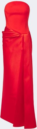 Solace London Vestido de fiesta Seri de crep&eacute; con cors&eacute;