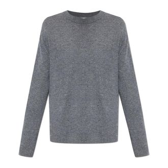 Lisa Yang Cashmere Knitwear, male, Gray, Size: XL Mason Sweater
