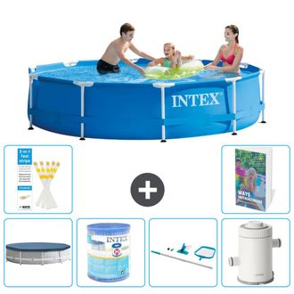 Intex Piscina Con Estructura Redonda - 305x76 Cm - 7-piezas S130