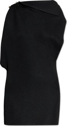 Jacquemus Party Dresses, female, Black, Size: 2XS Mini Trapeze Dress