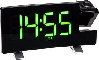 TFA Dostmann Tfa Dostmann 60.5015.04 Reloj Despertador Digital Negro Dise&ntilde;o Moderno
