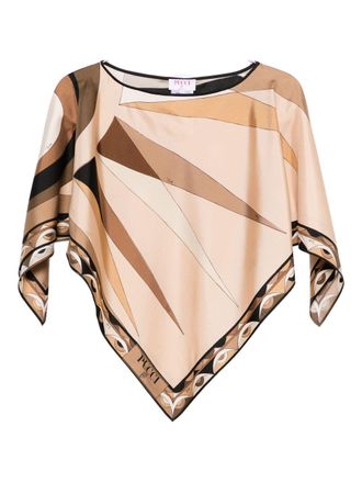 Pucci Printed Silk Blouse