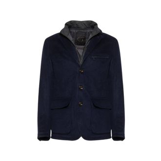 Gimos Blazer de franela con pieza interior extra&iacute;ble - Jackets - Hombre - Azul - 5XL