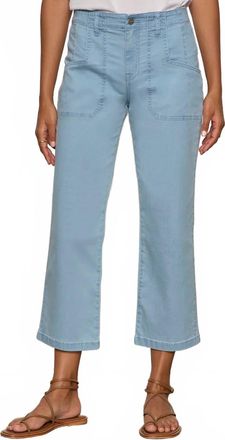 Sanctuary Retreat Cropped Wide Leg Pants In Skyline