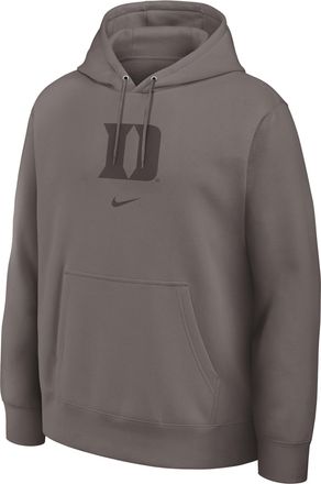 Nike Duke Washed Club Nike Mens College Pullover Hoodie in Grey | 16TW2EKDU-8R4