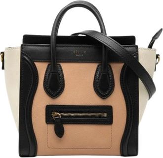 Celine Pre-owned Mini Bags, female, Multicolor, Size: ONE SIZE Pre-owned The Luggage Tote