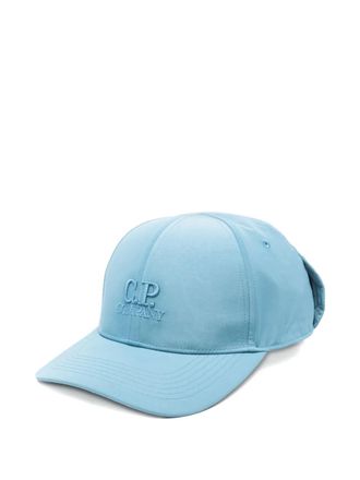 C.P. Company Chrome-R goggle cap - men - Polyester/Polyamide - L - Blue