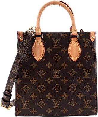 Louis Vuitton Sac Plat Nm Bag Monogram Bb (Authentic Pre-Loved)