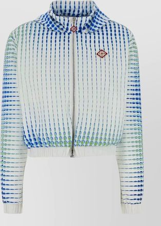 Casablanca printed taffeta jacket