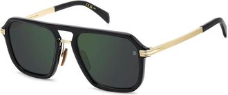 Eyewear by David Beckham Heren, Accessoires, Zwart, Maat: 56 MM