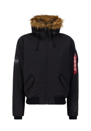 Alpha Industries Winterjacke ALPHA INDUSTRIES Arctic Guardians Jacket, Herren, Gr. XXL, schwarz, Obermaterial: 65% Baumwolle, 35% Nylon, Jacken Winterjacke