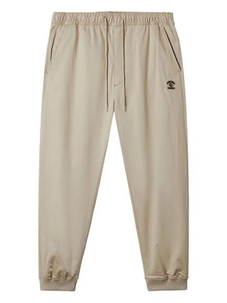 Fingercroxx Broek met logopatch - Beige