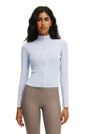 Cotton On Womens Active Contour Knit Zip Through in Violet Blue at Nordstrom, Size X-Small