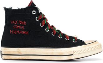 Converse Barriers Chuck 70 high-top sneakers - men - Canvas - 6 - Black