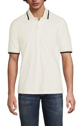 Lands End Short Sleeve Comfort-First Mesh Polo Shirt in Egret White at Nordstrom, Size Xx-Large