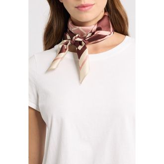 Rag & Bone Pop Geo Silk Scarf in Dustg at Nordstrom