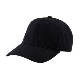 Acne Studios C40420-900 Logo-Embroidered Cotton Baseball Cap - Black