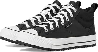 Converse Chuck Taylor All Star Malden Street Boots Boots Black/White/Black : Mens 11.5 - Womens 13.5 Medium, Faux Leather