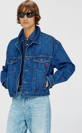 Diesel Trucker jacket in denim - Denim Jackets - Man - Blue