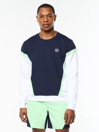 Sergio Tacchini Pagia Crewneck in Maritime Blue at Nordstrom, Size Xxx-Large