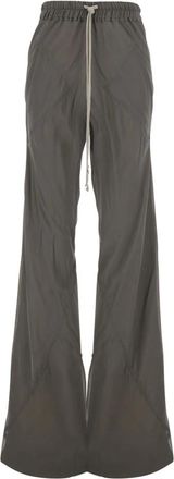 Rick Owens Bias Broeken - Dames - Wijde Broeken - Grijs - XS - Broeken