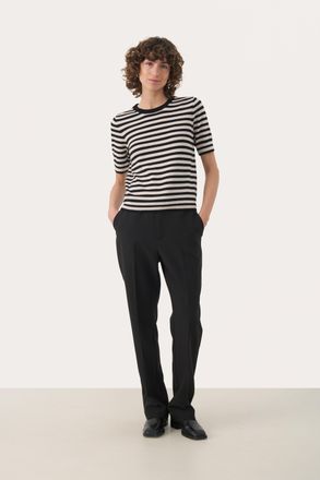 Part Two Pullover NatanyaPW Classic fit black offwhite