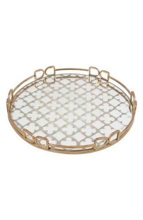A & B Home Valentina Decorative Tray in Gold at Nordstrom Rack