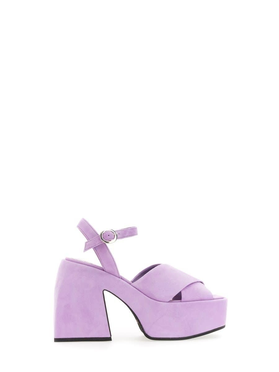 Nodaleto Pink Satin Bulla Chibi Sandals from $275.00 - on