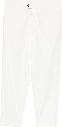 Eleventy Pleated Chinos - Heren - Chinos - Wit - W34 - Broeken