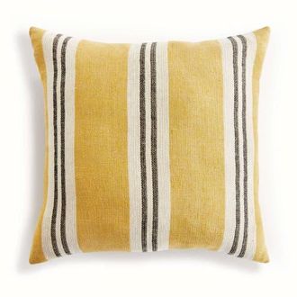 Napa Home & Garden Theo Pillow 24 in Yellow at Nordstrom, Size 24X24