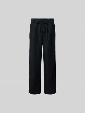 Officine G&eacute;n&eacute;rale Loose Fit Stoffhose mit Lyocell-Anteil in Anthrazit, Gr&ouml;&szlig;e 48