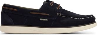 Barbour Rothley Boat Shoe in Navy Suede at Nordstrom, Size 11