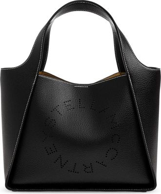 Stella McCartney Logo Bag - Dames - Handtassen - Zwart - ONE Size - Leer - Tassen